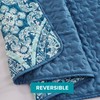 Comfort Spaces Reversible Quilt Set-Vermicelli Stitching Design All Season, Lightweight,
