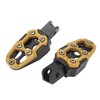 1 Pair Motorcycle Footpeg Left Right Anti Slip Universal Aluminum