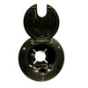 Valterra Black Electric Power Cord Small Round Cable Hatch 3"