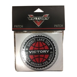 Victory Motorcycle New OEM Embroidered Globe Logo Patch, 2863289