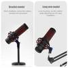 Microphone Mount Adapter for Hyperx Quadcast with 3/8" or 1/4"