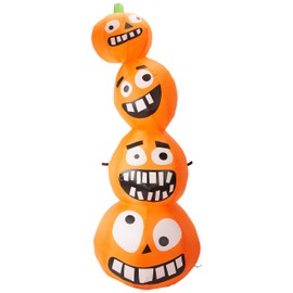 Gemmy 54817 Airblown Funny Pumpkin Stack-OPP