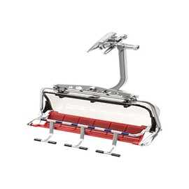 Jaegerndorfer JaegerndorferJC86200 6 Seater Armchair, 1:32 Scale, Red/Grey, Multi-Color