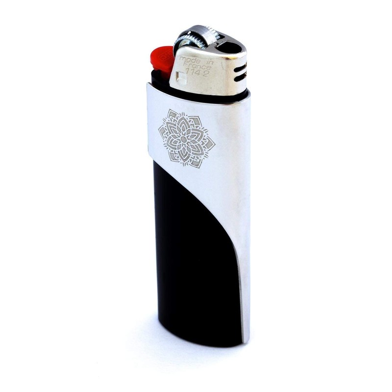 Kasher Mandala Lighter Case with Lighter - Stylish & Durable