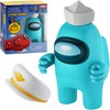 Among Us Collectible Action Figure Series 2 With Accessories (Cyan)