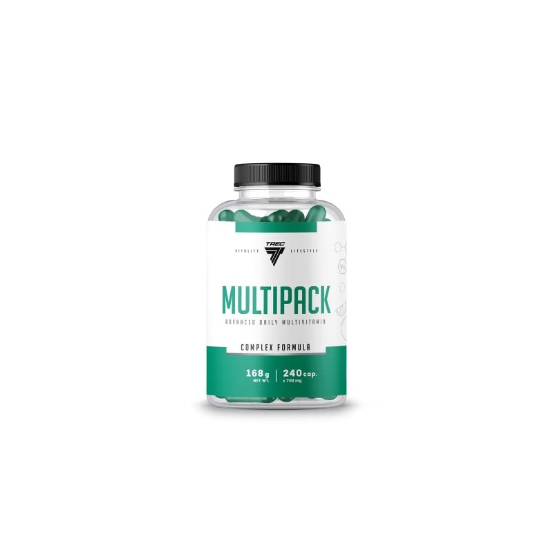 Trec Nutrition Multi Pack Complex Composition of Vitamins and Minerals
