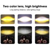 10 to 60V LED Spotlight 2000LM IP67 Waterproof Two Color