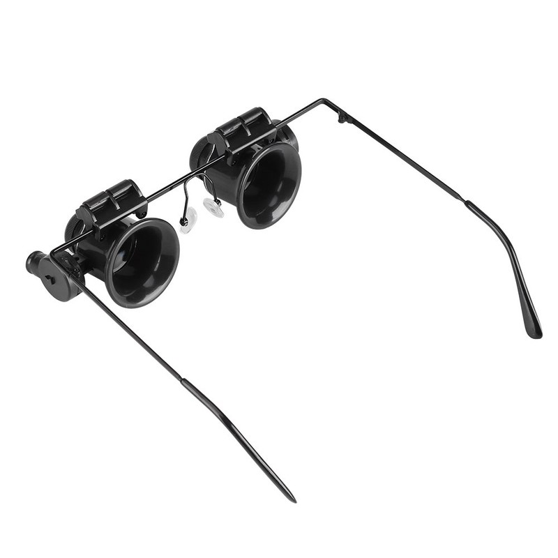 20x Gafas de Lupa de profesional herramientas relojero, lupas de