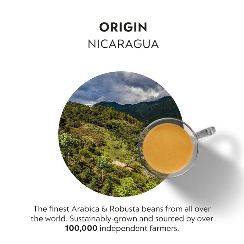 Nespresso Capsules Original, Nicaragua Master Origin, 50 Count Coffee Pods