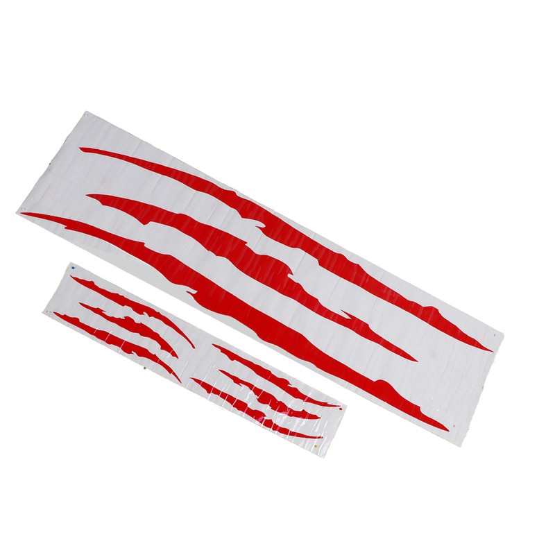 2Pcs Car Hood Cover Sticker Claw Mark Style Universal Engine