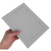 Gatuida Access Panel Wall Hole Cover Stylish PVC Access Door