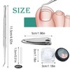 42 Piece Ingrown Toenail Set, Ingrown Toenail Lifter, Toenail Correction