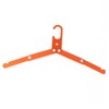 equlup Folding Travel Hangers, Foldable Clothes Hangers Aluminium Alloy High
