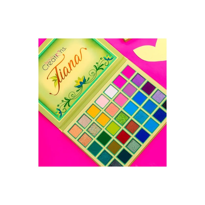 Paleta De Sombras Beauty Creations Tiana 35 Tonalidades Color de