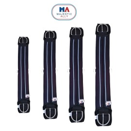 Majestic Ally Neoprene Straight Cinch Girth Black -22'', 26",30" and 34" - 34"