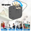 BCVVCCB 2 Pcs Regleta multicontacto Pared USB, Conector Multiple con