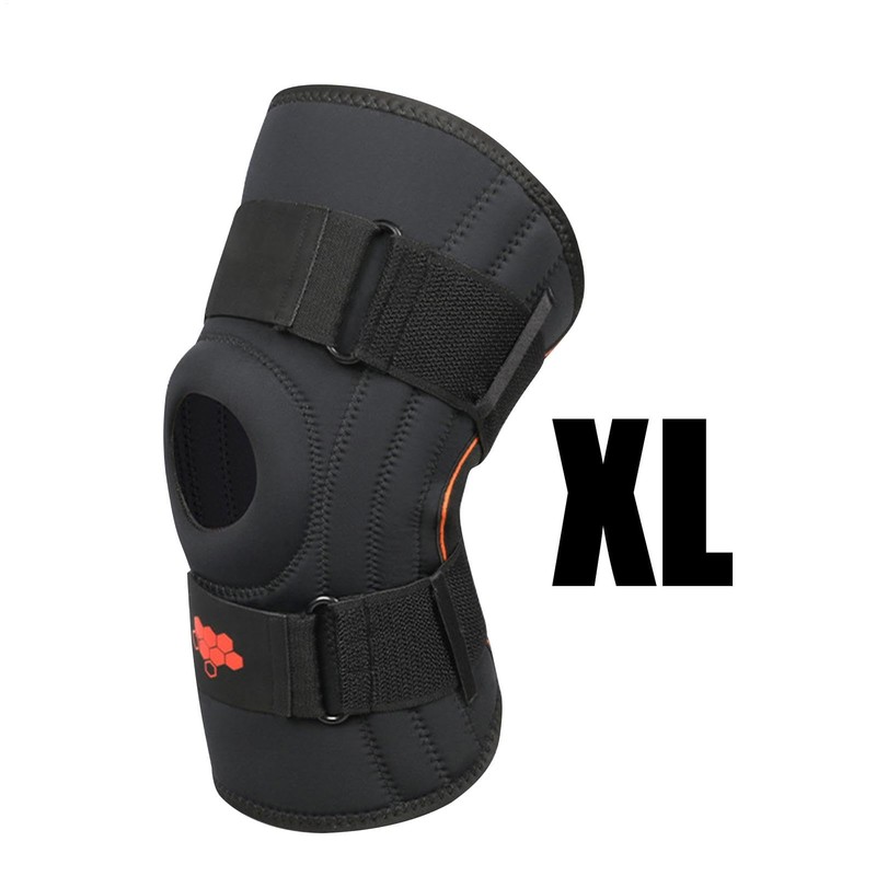 Knee Brace for Sports | Shock-Absorbing Breathable Pads - Mesh