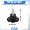12Pcs Adjustable Levelling Feet, M6 Thread Height Adjustable Feet for