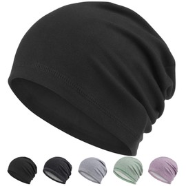 HASAGEI Sports Hat Men's Women's Beanie Hat Running Cycling Hat with Breathable Comfortable High Elasticity Windproof for Running, Skiing, Cycling, Snowboarding, Climbing, Motorcycling, black