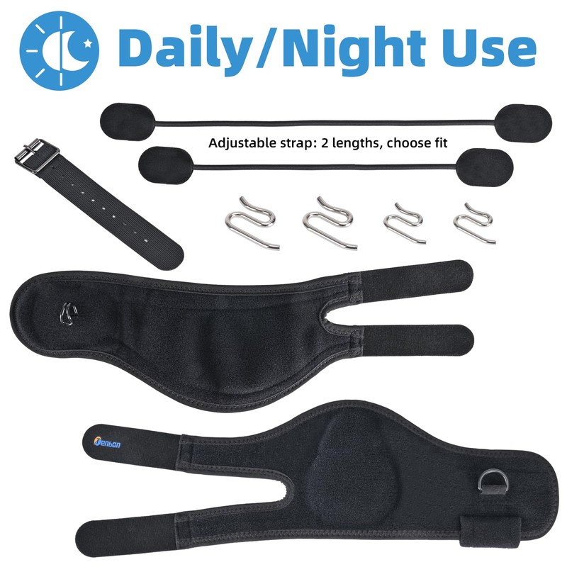 Tenbon Adjustable AFO Brace for Foot Drop - Dorsiflexion Assist,