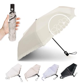 Parasol, Folding Umbrella, Mother's Day, Gift, UV Protection, 99.9% UV Protection, Ultra Lightweight, 7.1 oz (200 g), Light Blocking, Heat Blocking, Stains, Rain or Shine, UV Protection, Sun