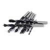 Foyscr Wood Drill Bits 3mm,10 Piece Brad Point Drill Bits,3mm
