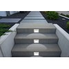 BAZZ White Integrated LED Step Stair Light Motion Sensing, Indoor/Outdoor