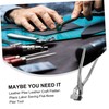 IWOWHERO Leather Craft Flatten Pliers Flat Nose Pliers Tool High