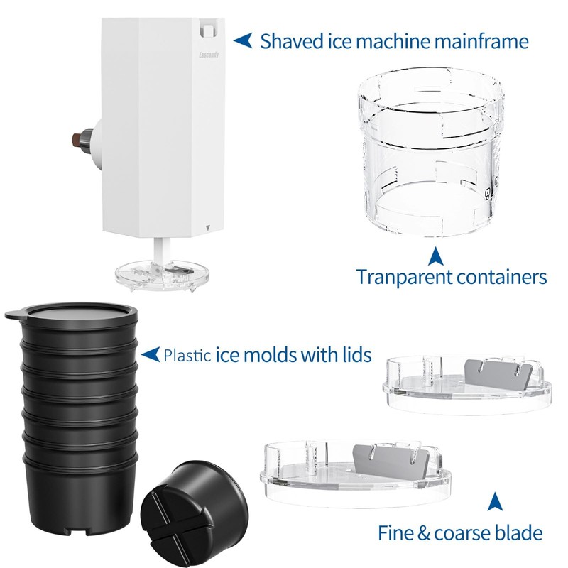 Shaved Ice Attachment for KitchenAid Stand Mixer, Snow Cone Maker