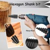 4 Piece Set Firewood Drill Bits Wood Splitter Wood Splitter