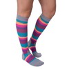 OOSC Mambo Sunset Ski/Snowboard Socks – Vibrant Design, Cushioned Support,