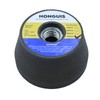 HONGUIS 3 Inch Green Silicon Carbide Grinding Stone Wheel,Flaring Cup