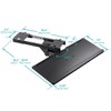 Monoprice Adjustable Ergonomic Keyboard Tray – With a 26.4 x