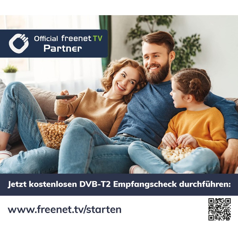 Oehlbach Flat Style One DVB-T2 HD Antenna - Digital Indoor