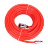 15M Air Compressor Hose, Air Line Rubber Hose Non-Kinking, Lightweight