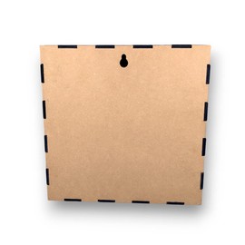 Alcancía de Madera 23x23x7 cm (MDF) (Viajes) solo para tu hogar