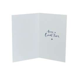 UK Greetings 40th Birthday Card for Him/Friend - Brush Strokes Design