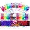 TANMIT :15.02}]} Tanmit Glitter Gel Pens, 33 Colors Neon Glitter