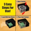 d-CON Disposable Corner Fit Mouse Poison Bait Station, 3 Bait