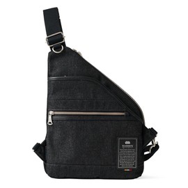 Meden Equipment Men's Body Bag, Sling Bag, denim black, Free size