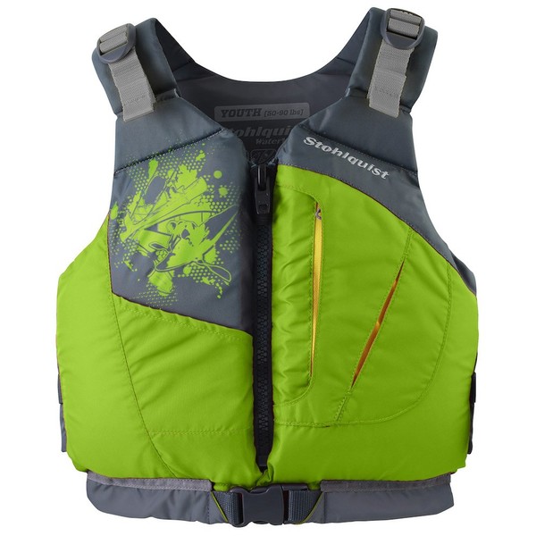 Stohlquist Escape Youth Lifejacket-Lime-Youth