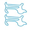 100pcs Dog Shaped Paper Clips Slip Resistance Exquisite Cute Paper