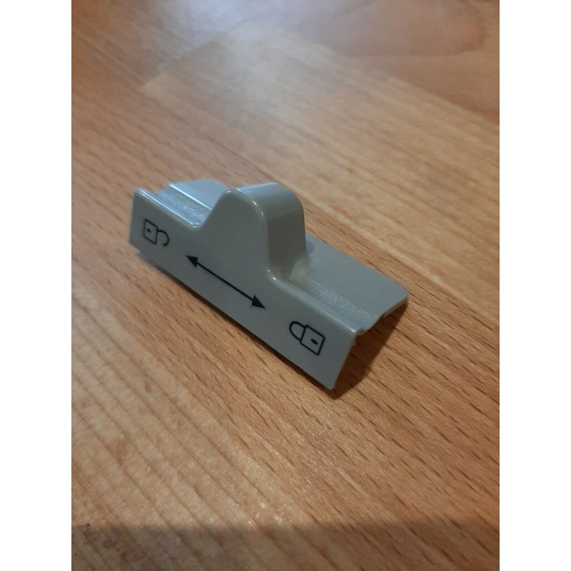 Dometic Fridge Door Lock Slider (50mm x 12mm) (Grey)