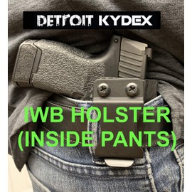 Detroit Kydex IWB Kydex Gun Holster for Colt Mustang 380