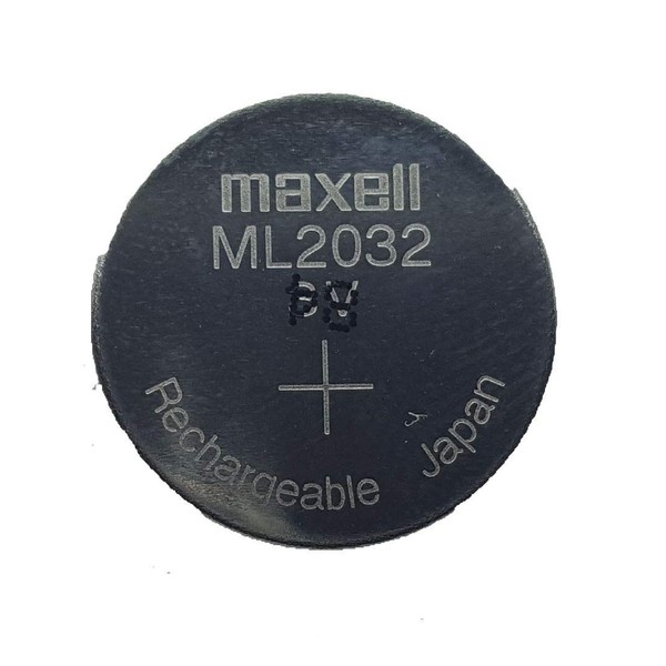 PCRepair 2 pc Maxell ML2032 ML 2032 3v Rechargeable Lithium Battery