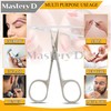 MASTERYD Cuticle Scissors Extra Fine Curved Blade, Super Slim Manicure