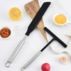 1 Piece of Spatula, Nylon Spatula (Black) (34.5cm*3cm), with 1