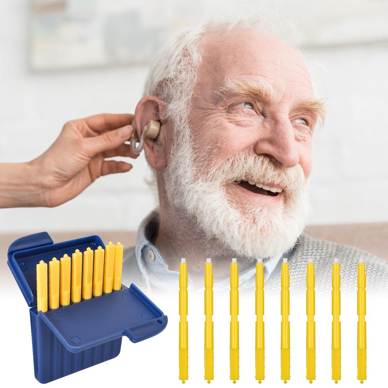 Zimoer Pack of 16 Hearing Aid Wax Protection Replacement Wax