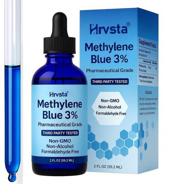 Pharmaceutical Grade Methylene Blue – 3% Ultra Concentrated Nootropic Supplement