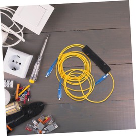 DOITOOL 3pcs Fused Fiber Splitter Professional Optical Cable High-Speed Data Transmission Easy Install for Tv Gaming Consoles